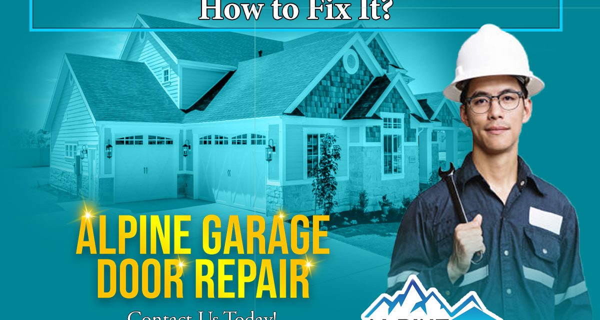 Garage Door Slamming Down? How to Fix It