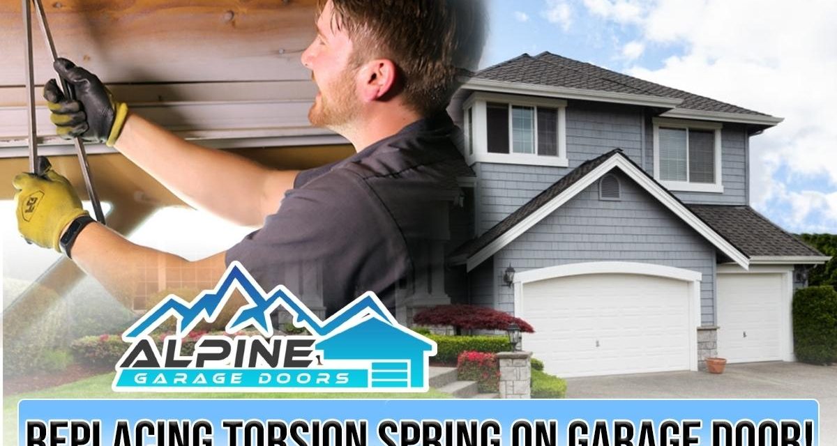 Replacing Torsion Spring on Garage Door!