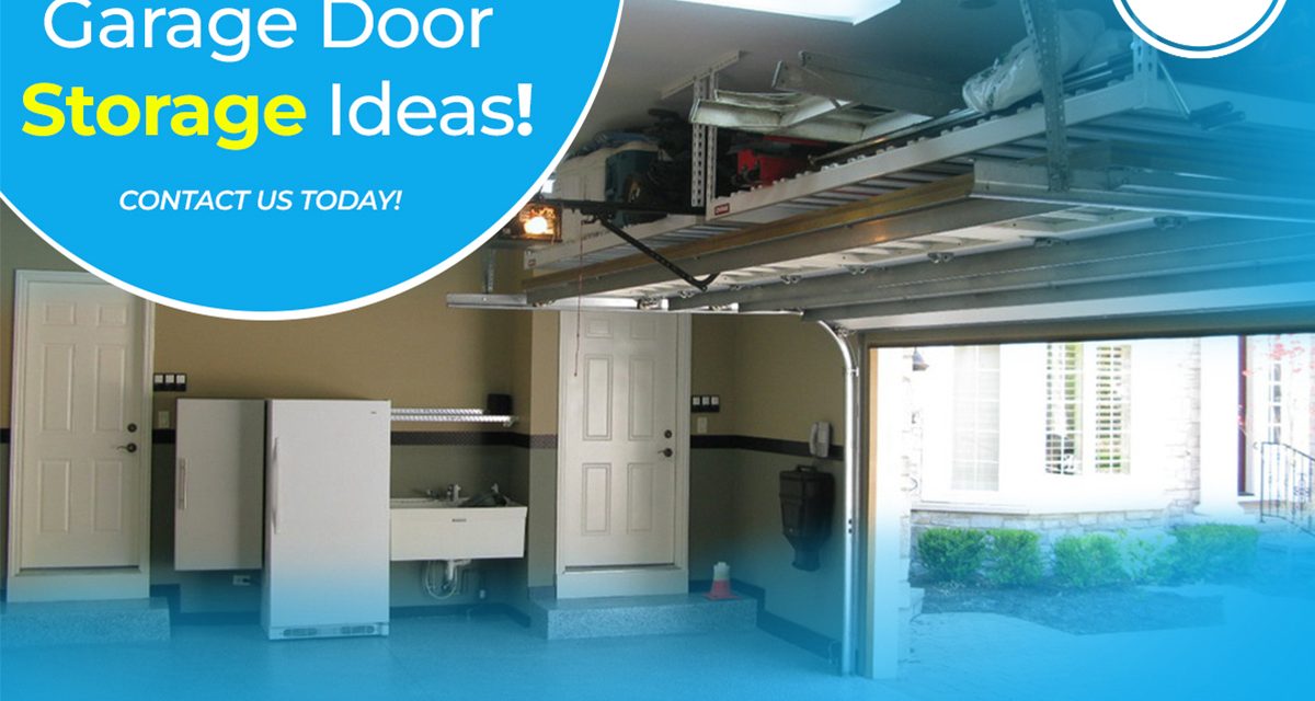 6 Easy Above Garage Door Storage Ideas!