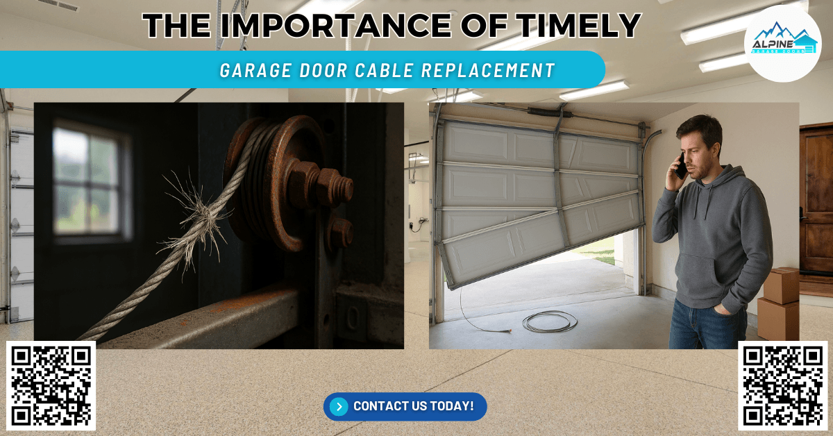 Alpine Garage Doors New England (1) The Importance of Timely Garage Door Cable Replacement - Alpine Garage Doors New England
