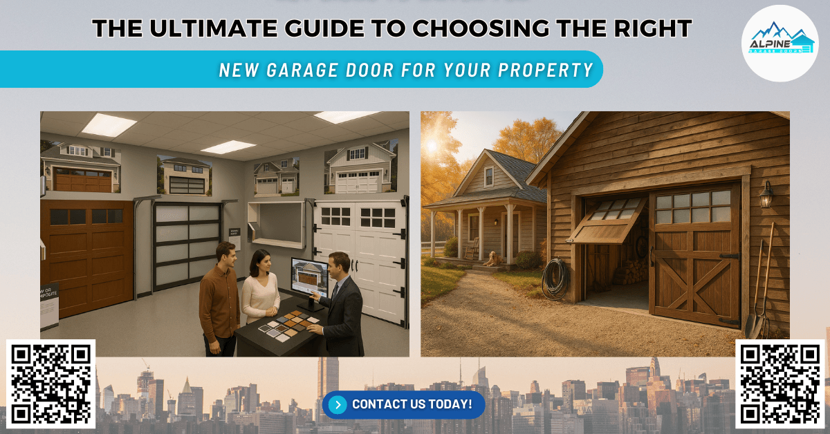 Alpine Garage Doors New England (1) The Ultimate Guide to Choosing the Right New Garage Door for Your Property - Alpine Garage Doors New England