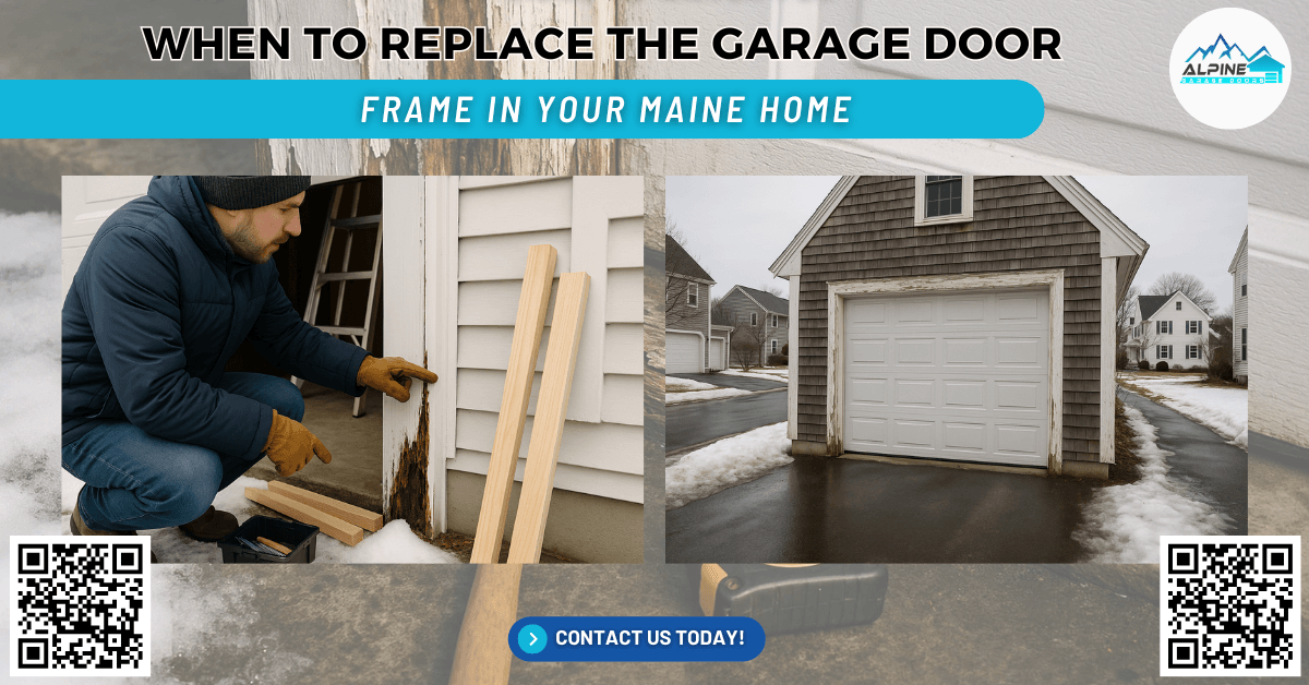 Alpine Garage Doors New England (1) When to Replace the Garage Door Frame in Your Maine Home - Alpine Garage Doors New England