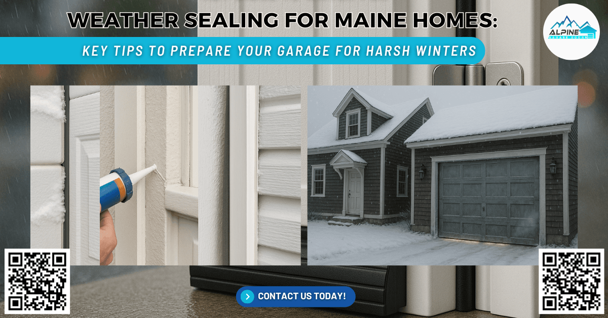 Alpine Garage Doors New England Weather Sealing for Maine Homes: Key Tips to Prepare Your Garage for Harsh Winters - Alpine Garage Doors New England