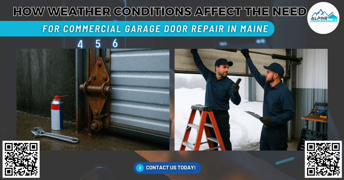 Alpine Garage Doors New England (1) How Weather Conditions Affect the Need for Commercial Garage Door Repair in Maine - Alpine Garage Doors New England